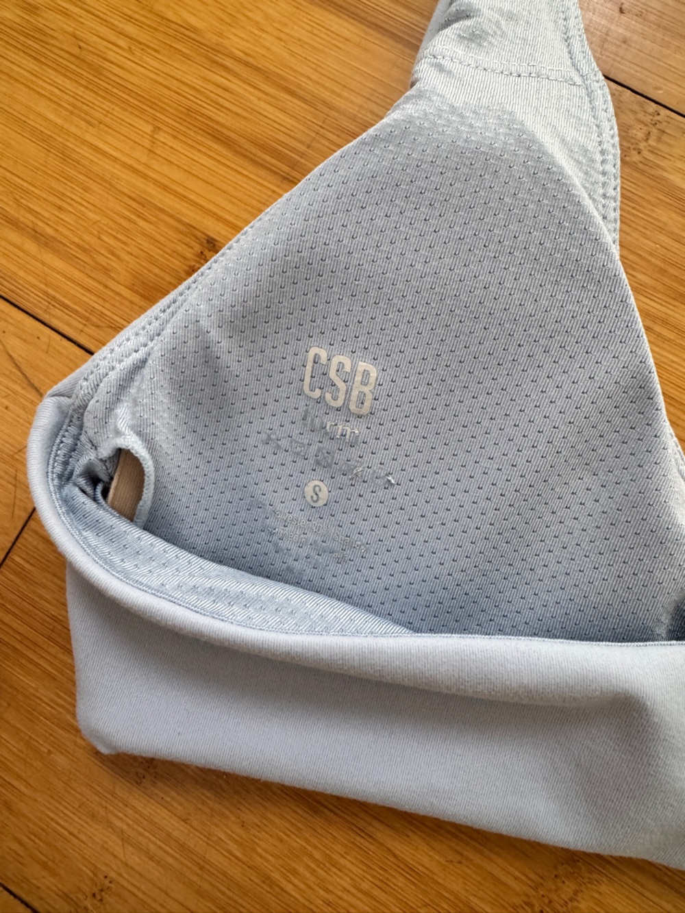 CSB, S, Form halter top , dusty  blue - Picture 5 of 5